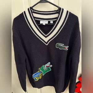 LACOSTE V-neck Sweater